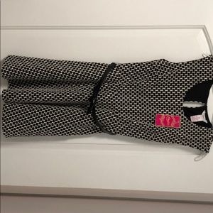 Candies’ black and white dress